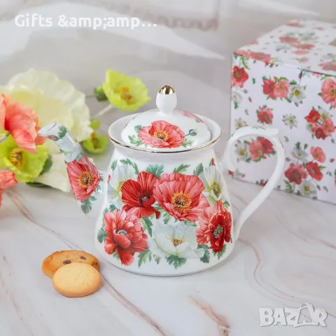 Красива порцеланова серия с Мак, снимка 1