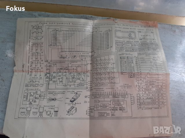 Съветски калкулатор Електроника Б3-36 с документи, снимка 2 - Антикварни и старинни предмети - 41797609