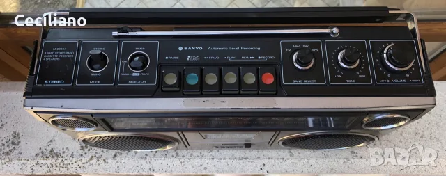 SANYO M-9930K-Оригинален японски радиокасетофон., снимка 6 - Радиокасетофони, транзистори - 55929228