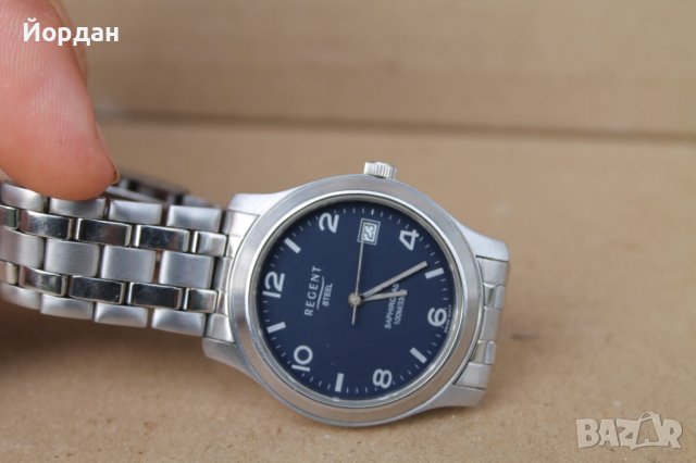 Мъжки часовник ''Regent Sapfir glas'' , снимка 3 - Мъжки - 42435053