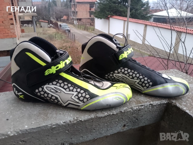 мото/карт боти 42 номер alpinestars , снимка 18 - Други спортове - 53136714