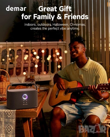 Преносима караоке машина, вграден дисплей и екран за текст на песен, 2 микрофона, 140W, снимка 7 - Караоке - 50459417