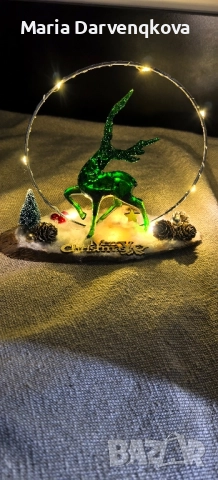 Коледен сувенир с елен 