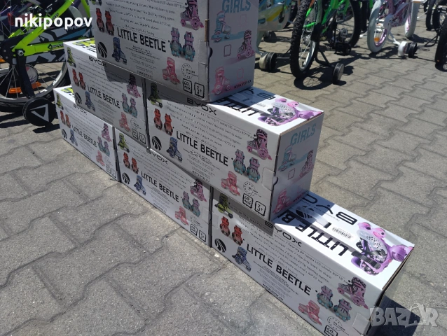 BYOX Детски кънки XS Little Beetle 26-29 Blue Boy, снимка 9 - Ролери, кънки - 53564742
