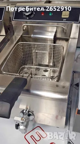 Професионален електрически фритюрник 2х8литра с кранове 2 Модела Цена 479лв/244,91€, снимка 18 - Обзавеждане на кухня - 48595356