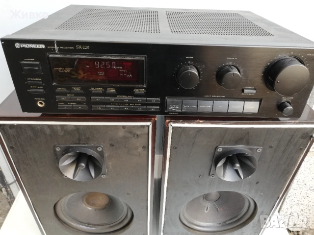 PIONEER ресивър + тонколони, снимка 5 - Ресийвъри, усилватели, смесителни пултове - 52451454