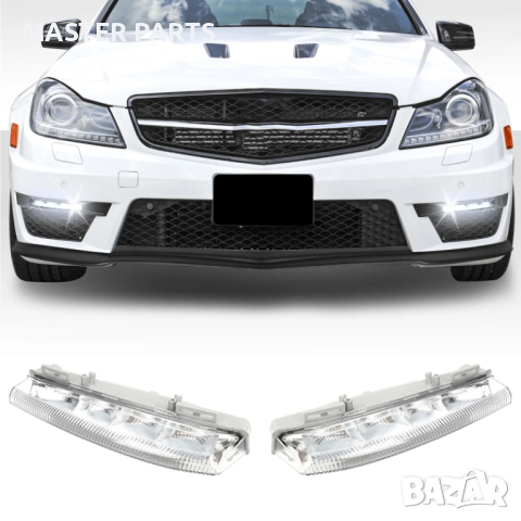 Дневни светлини LED DRL Mercedes W212 , w207 , w204 , w 219 , R172, снимка 2 - Части - 44798180