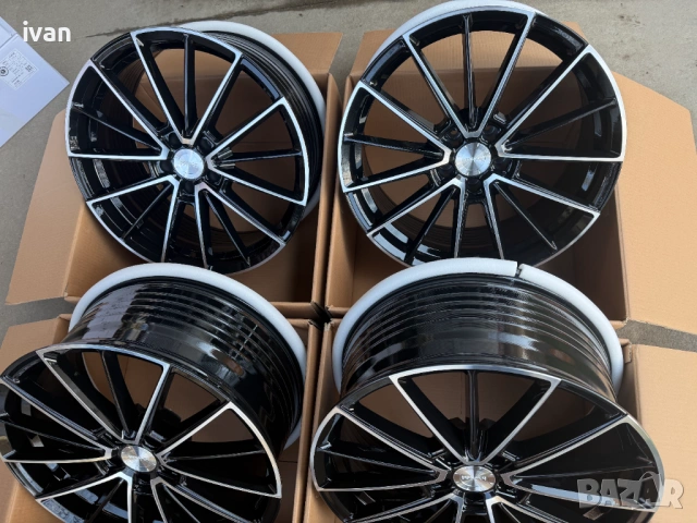 4 бр. нови алуминиеви джанти Monaco 20 цола 5x114.3 , централен отвор 67.1 , ET40, 9J, снимка 5 - Гуми и джанти - 53873145