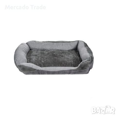 Легло Mercado Trade, За кучета, Правоъгълно, Сиво
