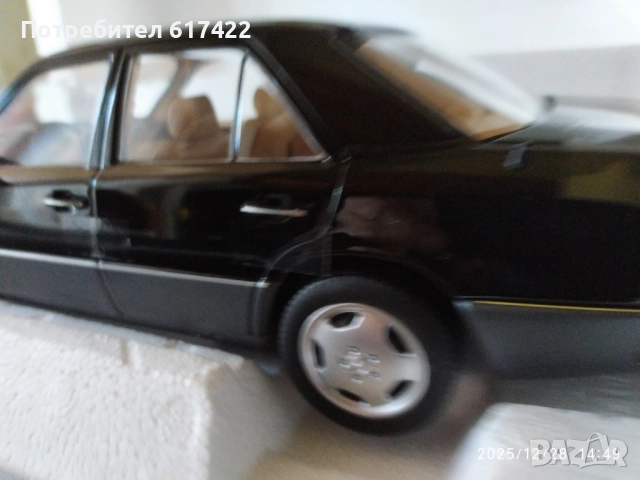 1:18 Метален модел на  Mercedes Benz 230E W124 AMG Wheels , снимка 8 - Колекции - 52921834