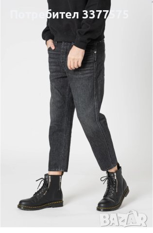 Calvin Klein Jeans черни мъжки дънки, снимка 6 - Дънки - 44438216