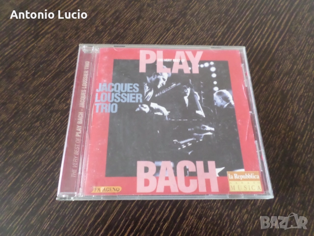 Jacques Lousier Trio Play Bach