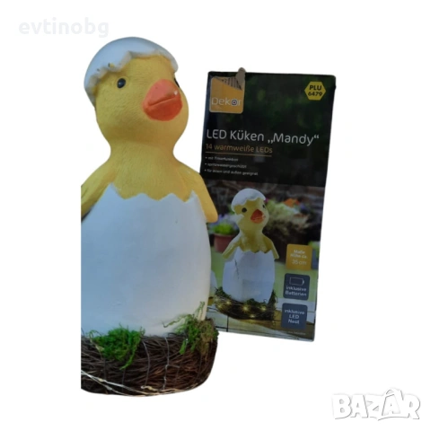 LED фигурка пате за градината или дома, снимка 5 - Градинска техника - 53834052