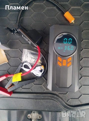 автомобилен стартер, power bank 4 в 1, К-р, Фенер, батерия 6000 mAh, снимка 4 - Аксесоари и консумативи - 52003270