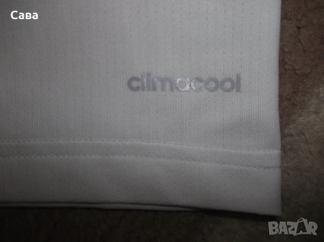 Тениски ADIDAS  мъжки,М и Л  /бяла и бялосиня/, снимка 6 - Тениски - 47172995