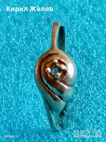 Винтидж сребърен пръстен майсторска изработка 49973, снимка 3 - Пръстени - 52720085