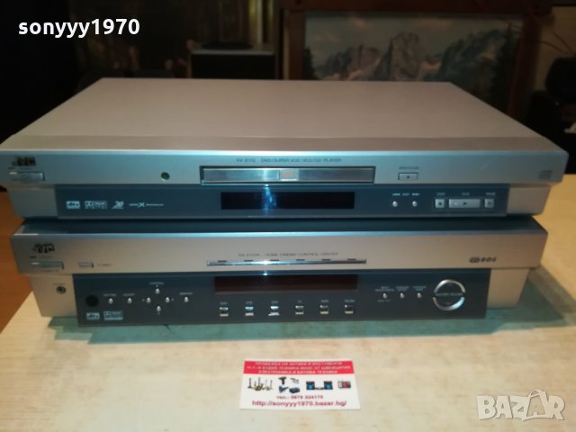 JVC RECEIVER+JVC DVD 1502221041, снимка 7 - Ресийвъри, усилватели, смесителни пултове - 35793648