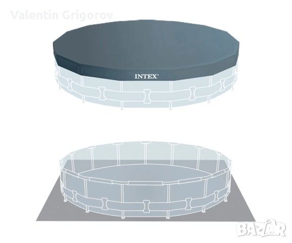 Сглобяем басейн Prism Premium с филтърна помпа, 549 x 122 см. INTEX CROCOLAND, снимка 8 - Басейни и аксесоари - 44766254