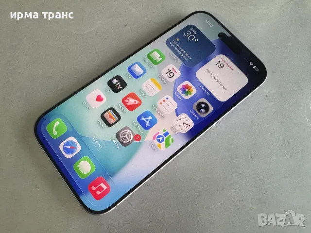 iPhone 17 256gb 97% батерия.Гаранция, снимка 2 - Apple iPhone - 55726077