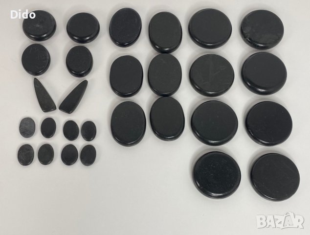 Вулканични камъни за масаж 28 броя  Код на продукт: TS5676, снимка 2 - Други - 39359565