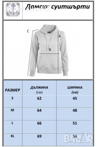 Нов дамски черен суичър с качулка и джобчета, снимка 4 - Суичъри - 34656373