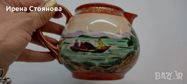 Внушително, голяма аничка за мляко с вместимост 650 мл,, снимка 6 - Антикварни и старинни предмети - 49378021