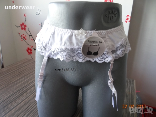 Жартиери с метални клипси, снимка 2 - Бельо - 52526195