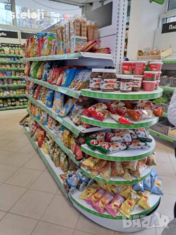 Търговско оборудване за магазини - метални стелажи, кошници, колички, снимка 11 - Стелажи и щандове - 47048095