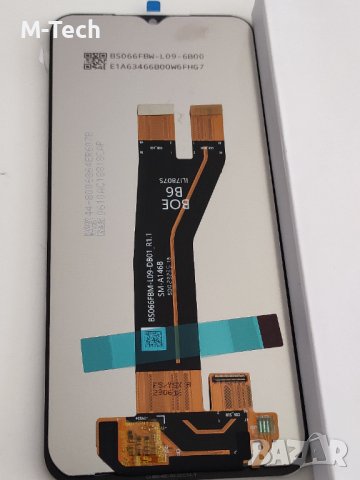 Оригинален дисплей Samsung a14 (A14 5G/4G 2023) A146B/A145F BLACK (BIG CONNECTOR) (NF) LCD, снимка 2 - Резервни части за телефони - 41529450