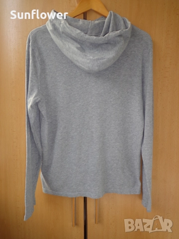 Мъжка сива блуза /тениска/суичър с качулка Polo Ralph Lauren, размер S  , снимка 6 - Блузи - 51870622