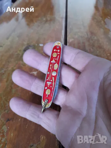 Стар джобен нож,ножче,ножка #113, снимка 2 - Колекции - 50422761