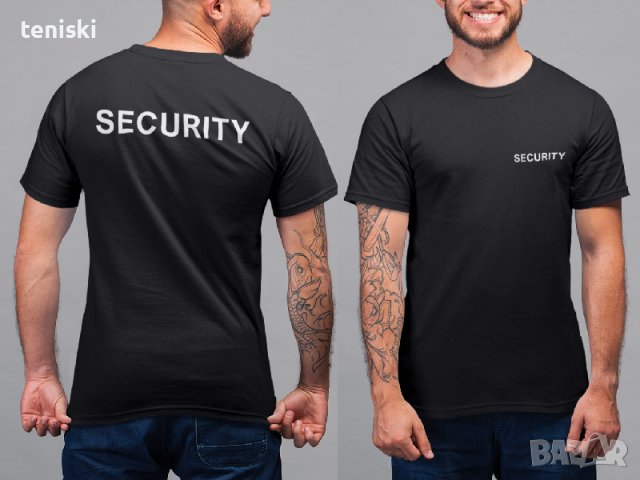 Тениски SECURITY Охрана