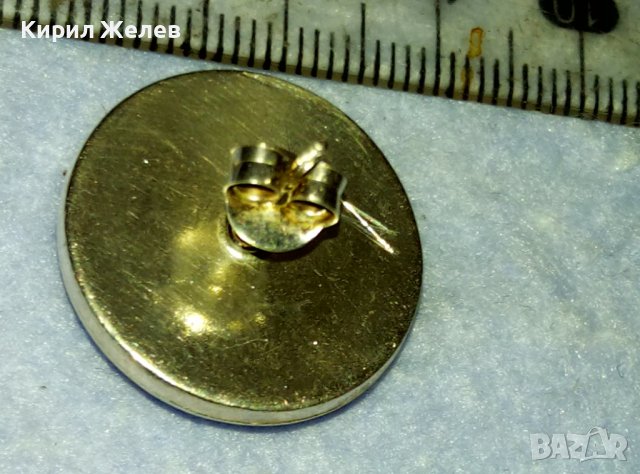 ШАРМАНТНА ФЕШЪН АРТ КРИСТАЛНА СРЕБЪРНА ОБЕЦА СРЕБРО 925 ДИЗАЙНЕРСКИ МОДЕЛ 40131, снимка 5 - Обеци - 42474377