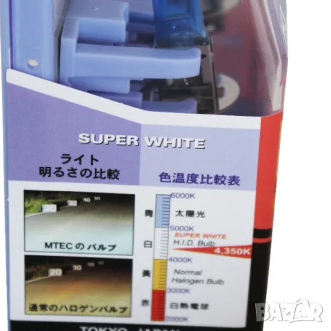Mtec 9005 крушки 12 V 65 W 2 броя, снимка 4 - Аксесоари и консумативи - 55859416