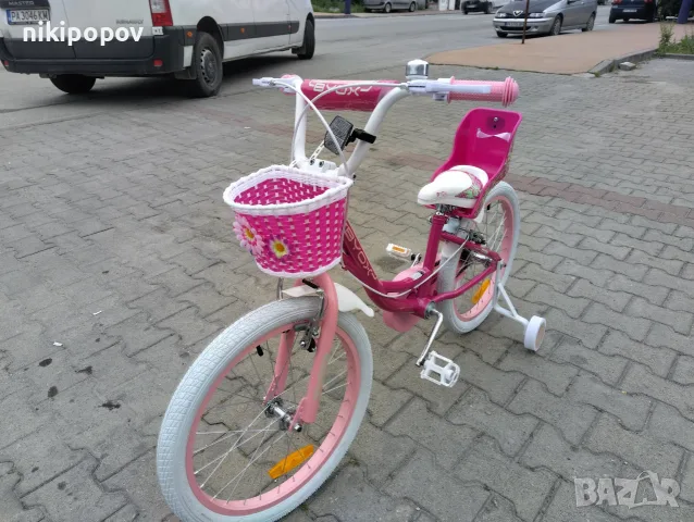X Велосипед 20" Fashion Girl розов, снимка 5 - Велосипеди - 55940392