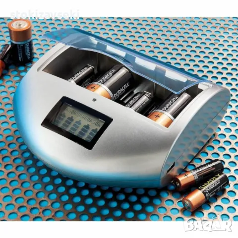 Универсално зарядно устройство за батерии с LCD дисплей и USB порт CHARGE KING, снимка 2 - Друга електроника - 49002142