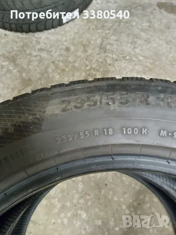 Зимни гуми 2 броя -235/55/R18 Continental  , снимка 6 - Гуми и джанти - 47840118