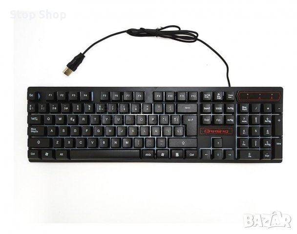 Геймърски комплект E-SPORTS за компютър от 4 части с LED светлина, снимка 4 - Клавиатури и мишки - 39407131