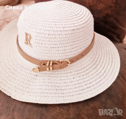 Ново! Дамска шапка с коланче, снимка 6 - Шапки - 48085294