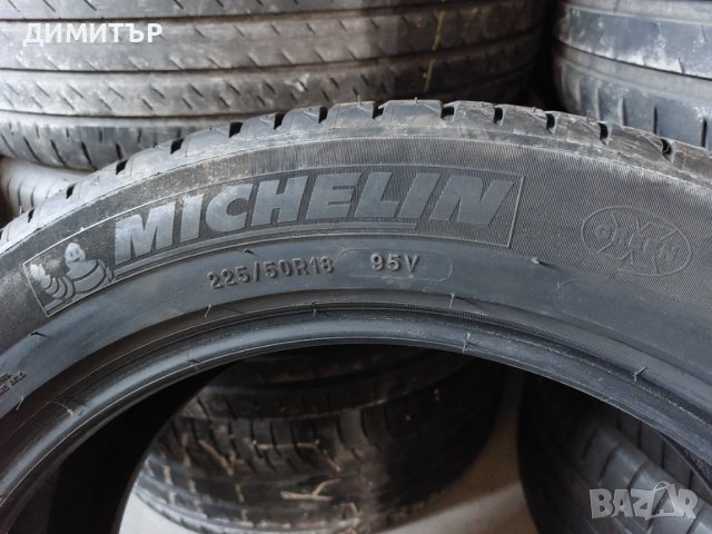 4бр.летни MICHELIN 225/50/18 DOT4918-ЦЕНАТА Е ЗА БРОЙ, снимка 6 - Гуми и джанти - 42669947