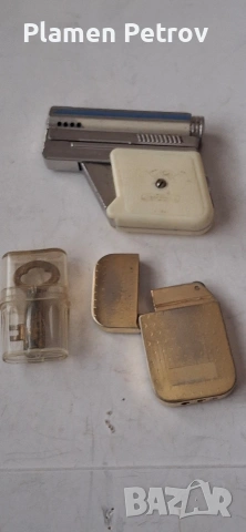 Запалка пистолет, барабан бронзова перка