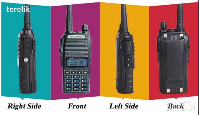 От вносител PMR модел 2026 Нова Baofeng Uv82 8w 5000mah Професионална Двубандова РАДИОСТАНЦИЯ pmr, снимка 7 - Оборудване и аксесоари за оръжия - 39243442