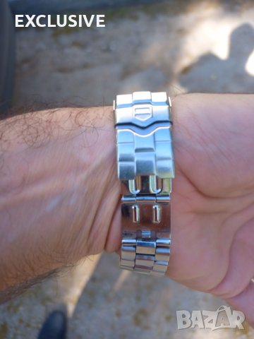 Швейцарски часовник Tag Heuer автоматик - цвят Океан, снимка 7 - Мъжки - 41021646