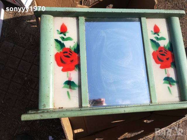 старо огледало-антик 0602221009, снимка 4 - Антикварни и старинни предмети - 35688393