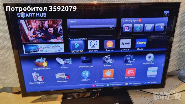 Телевизор Samsung 40" Full HD LED Smart TV, снимка 12 - Телевизори - 52282971