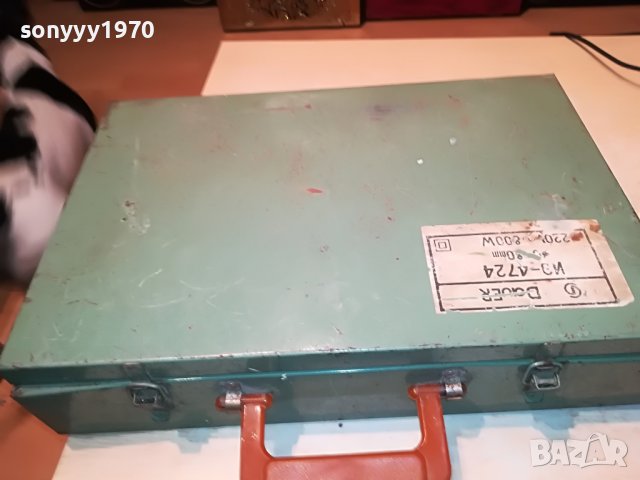 DAUER+МЕТАЛЕН КУФАР И СВРЕДЛА 2002231122M, снимка 8 - Бормашини - 39736782