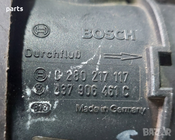 Корпус Дебитомер 1.8 - 2.0 VAG - Ауди А4 - A3 - A6 - VW Пасат 5 - Шаран - Голф 4 - 0280217117 N, снимка 3 - Части - 44549621