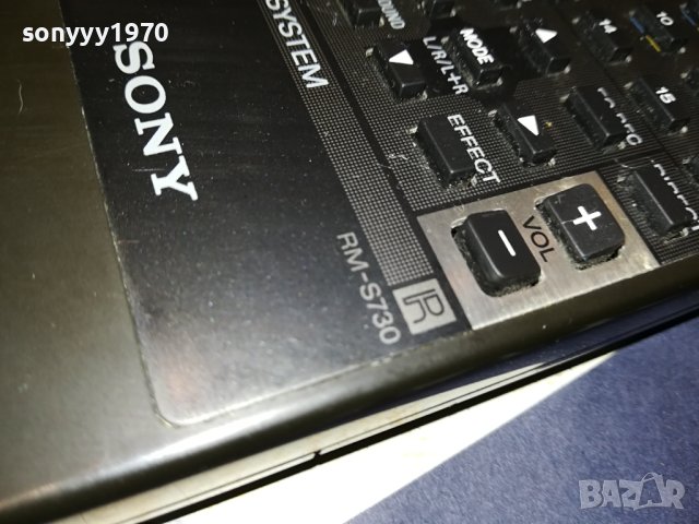 ПОРЪЧАНО-SONY RM-S730 AUDIO REMOTE 1907231352, снимка 15 - Ресийвъри, усилватели, смесителни пултове - 41597177