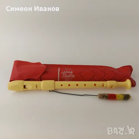 Стара блок флейта Hohner Melody Германия #5674, снимка 1 - Антикварни и старинни предмети - 47909049