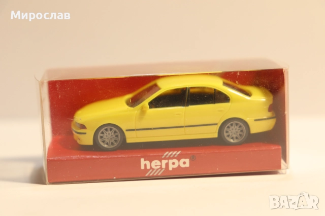 HERPA 1/87 H0 BMW 5 ИГРАЧКА КОЛИЧКА МОДЕЛ, снимка 2 - Колекции - 52595749